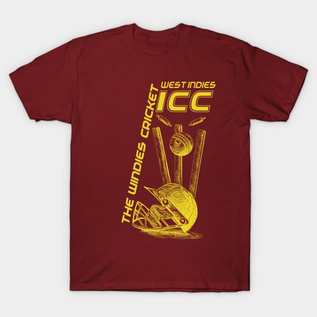 The West Indies Cricket Memorabilia T-Shirt by CGD